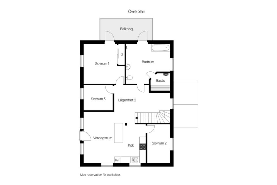 Bostadsrätt, Hamngatan 62F, Centrala Vaxholm, Vaxholm