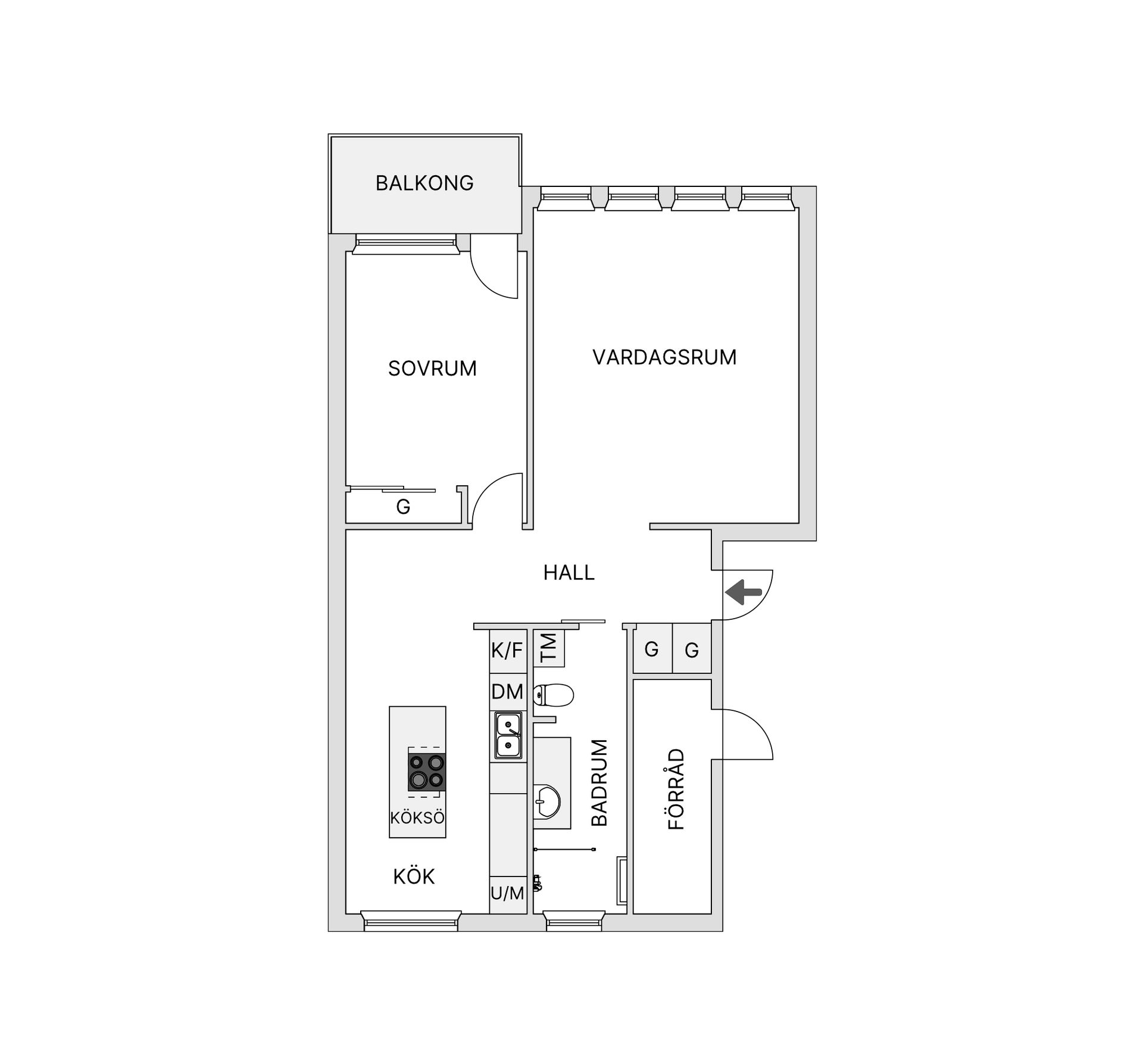 Bostadsrätt, Lojovägen 29, Rudboda, Lidingö