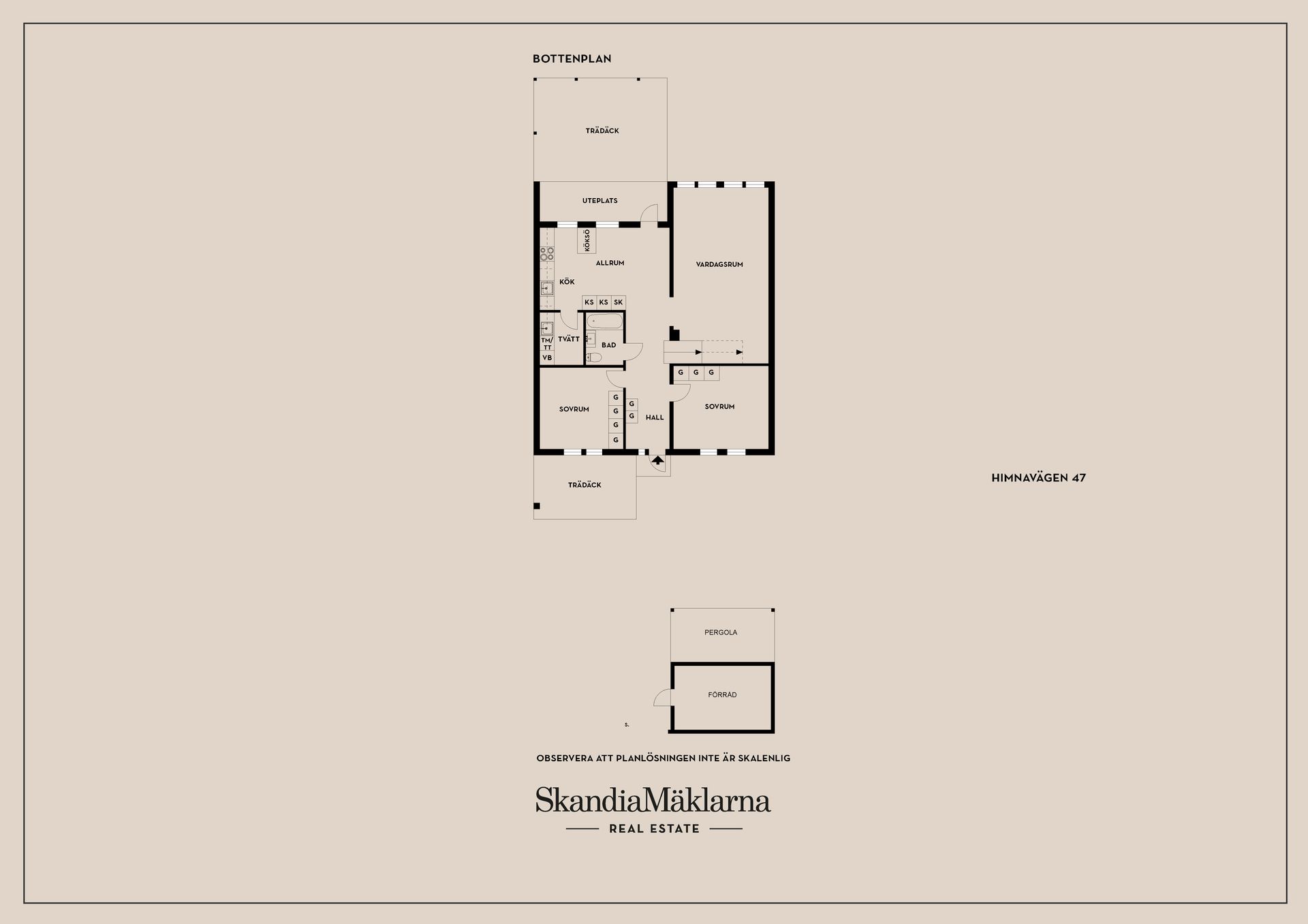 Villa, Himnavägen 47, Linghem, Linköping