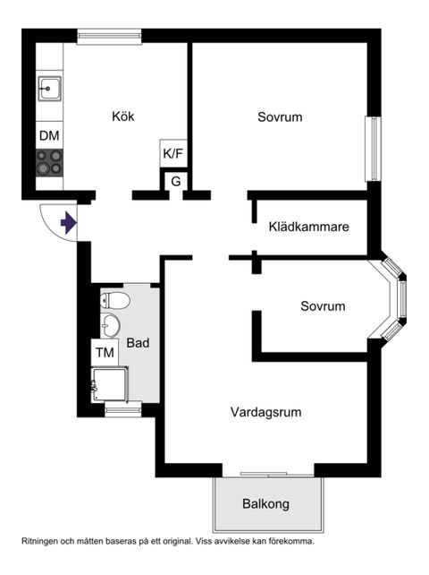 Bostadsrätt, Fyrskeppsvägen 134, Kärrtorp, Stockholm