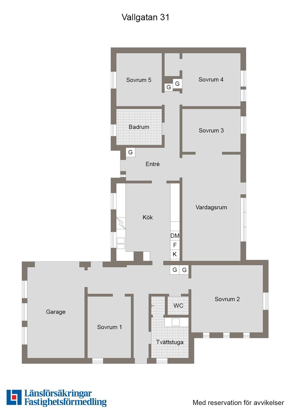 Villa, Vallgatan 31, Korsängen, Enköping
