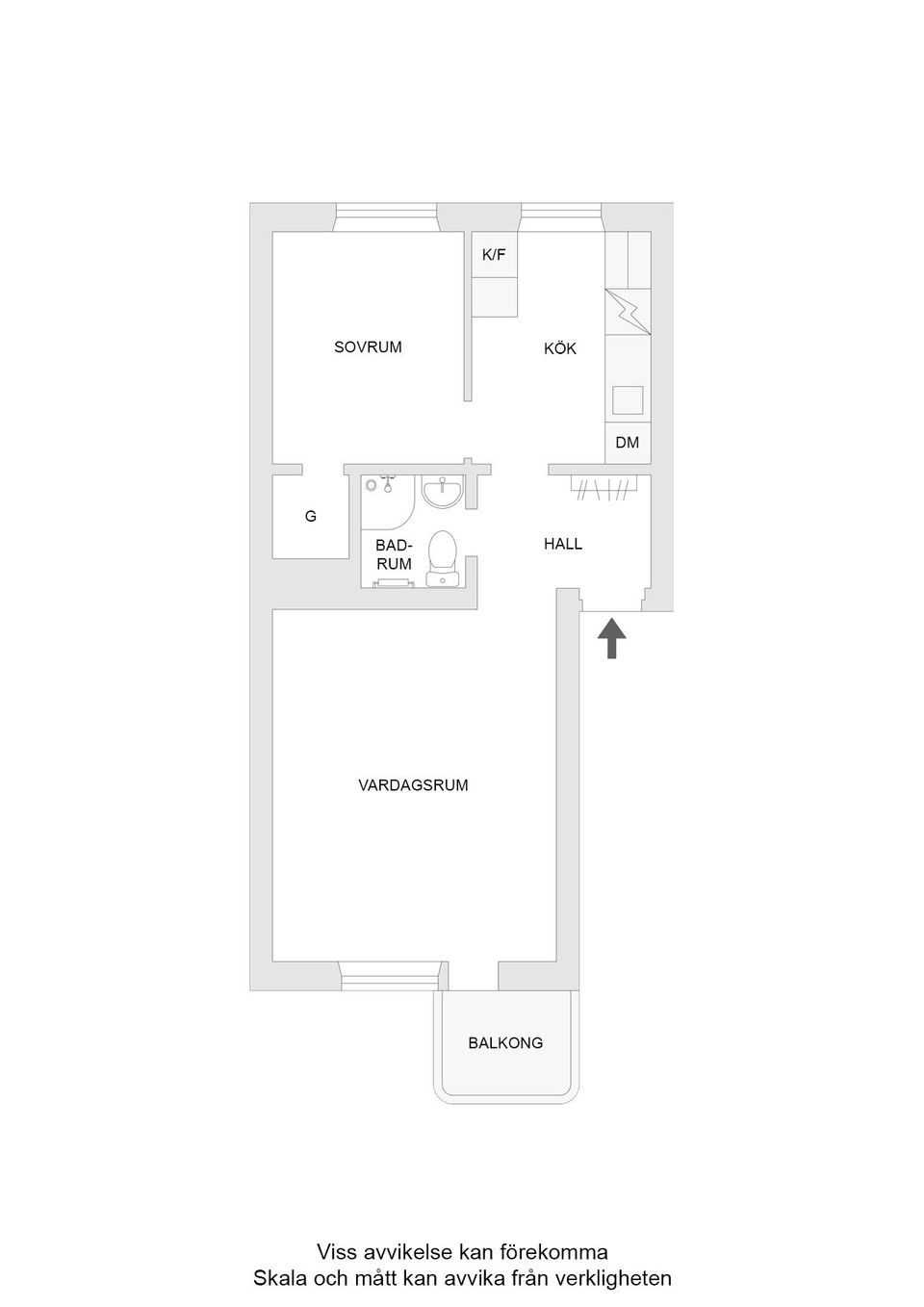 Bostadsrätt, Vegagatan 2B, Vega, Västerås