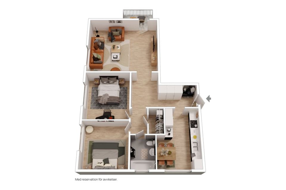 Bostadsrätt, Yttervägen 2c, Heby