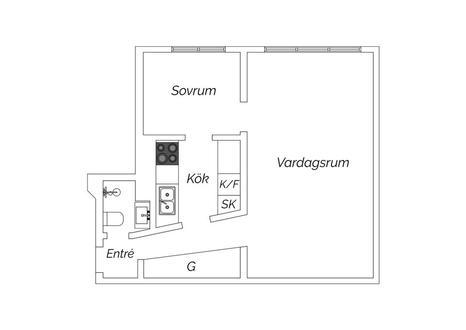 Bostadsrätt, Svandammsvägen 3, Midsommarkransen, Stockholm