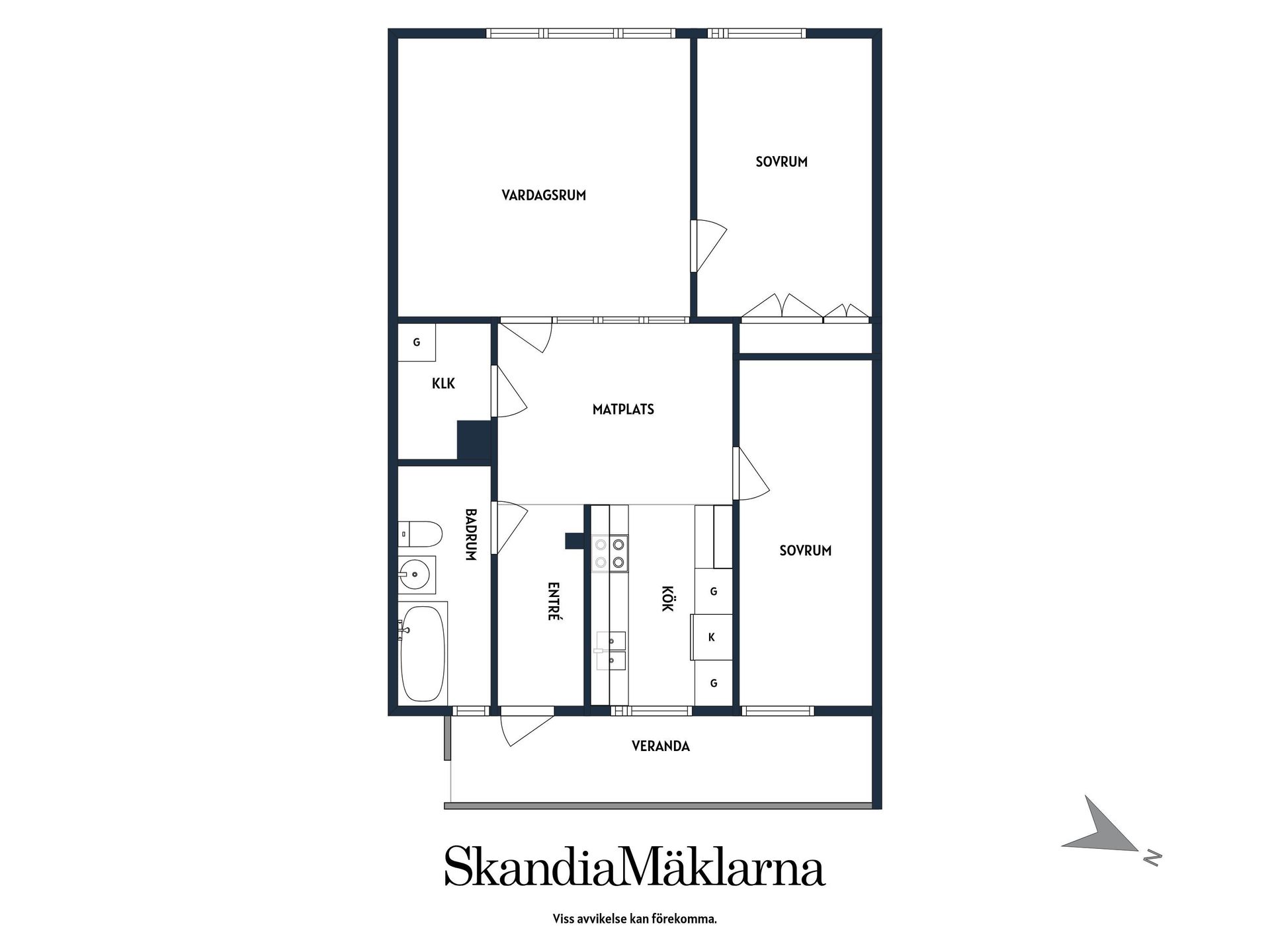 Bostadsrätt, Olivehällsvägen 24D, Stadsskogen, Strängnäs