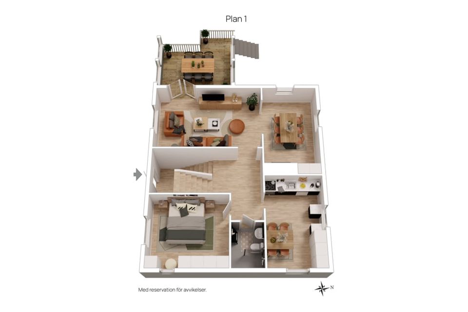 Villa, Stenlundavägen 12B, Lundaskog, Borås