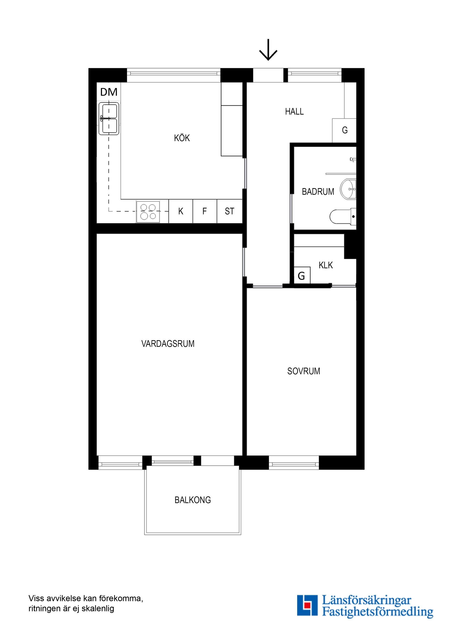 Bostadsrätt, Storgatan 50, 6tr, Huvudsta, Solna