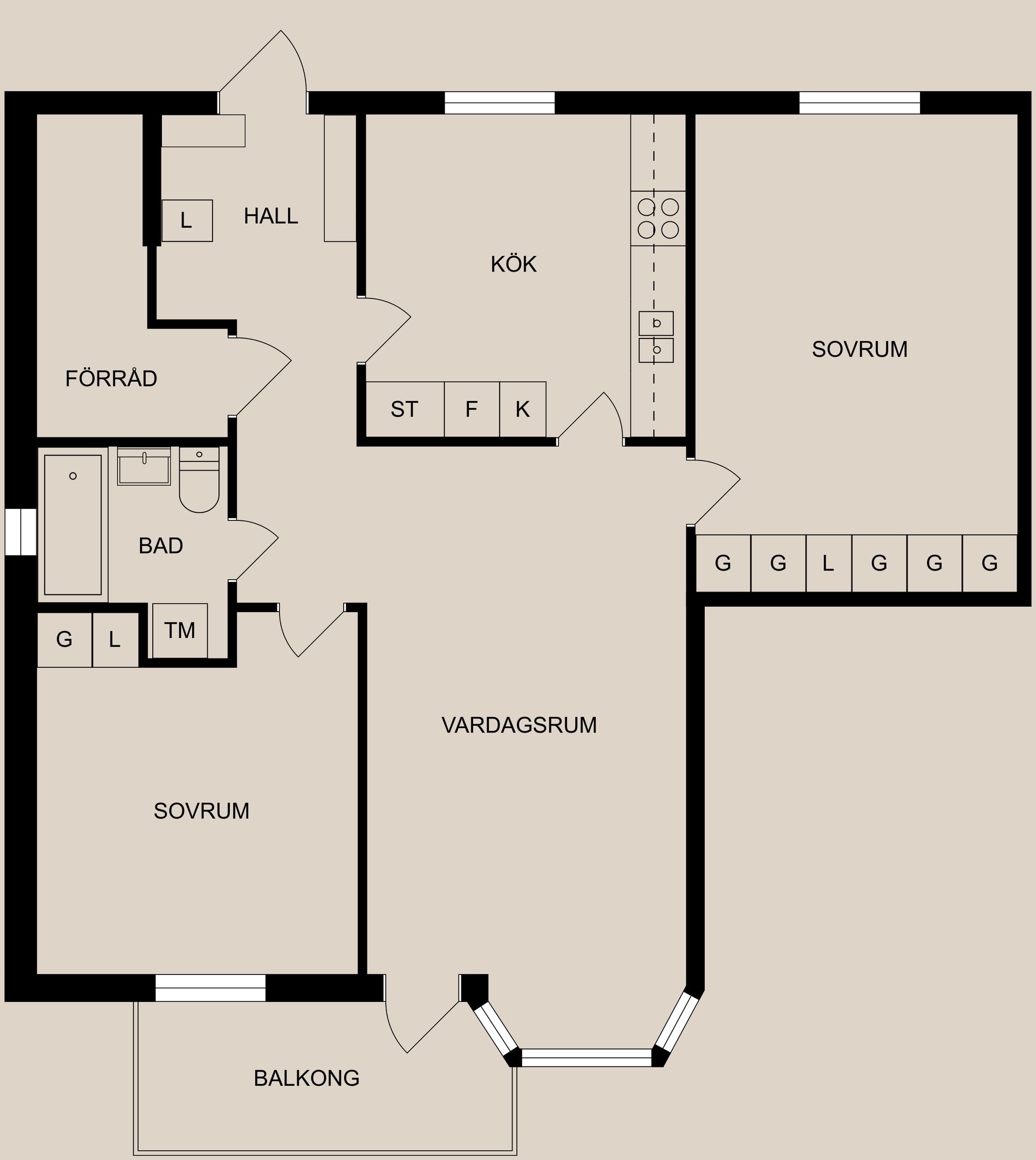 Bostadsrätt, Almgatan 11B, Kneippen, Norrköping