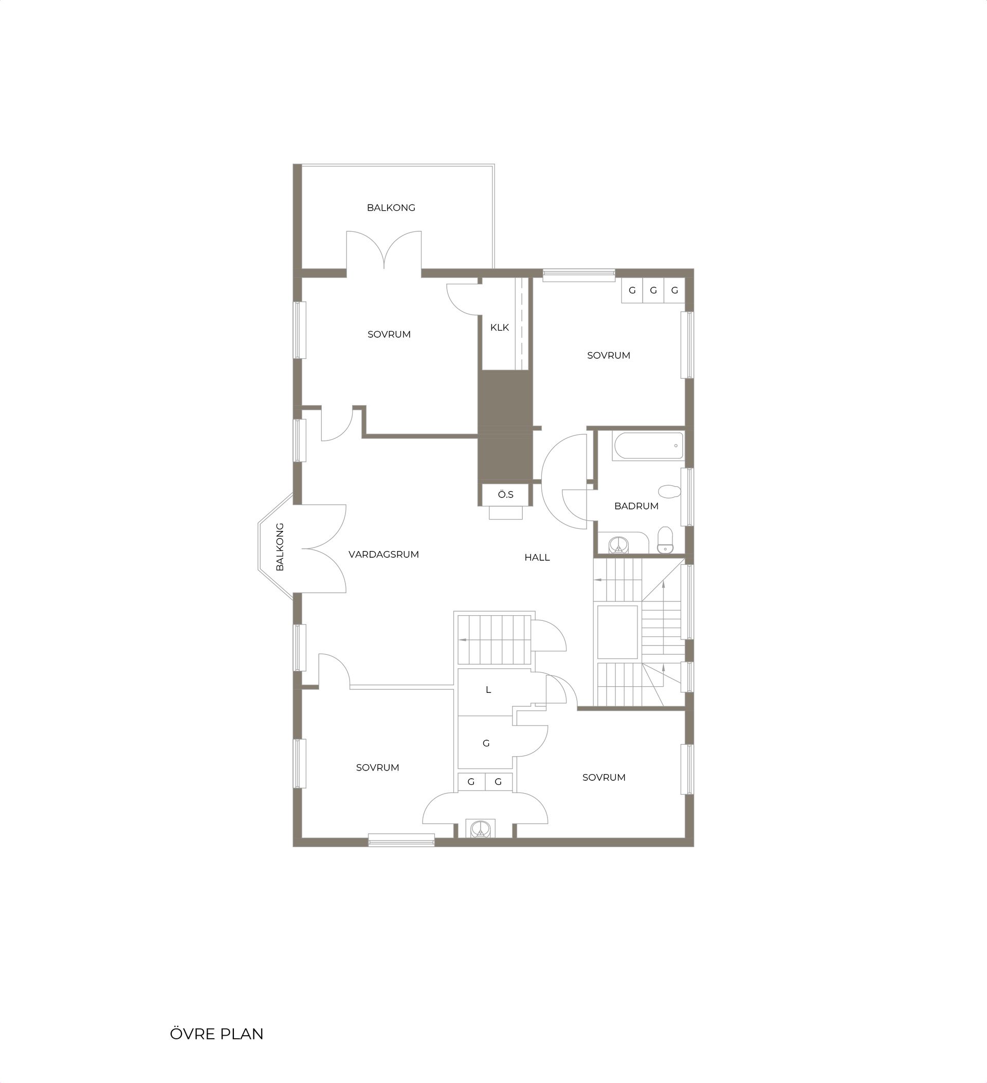 Villa, Skeppsvägen 4, Stocksund - Inverness, Danderyd