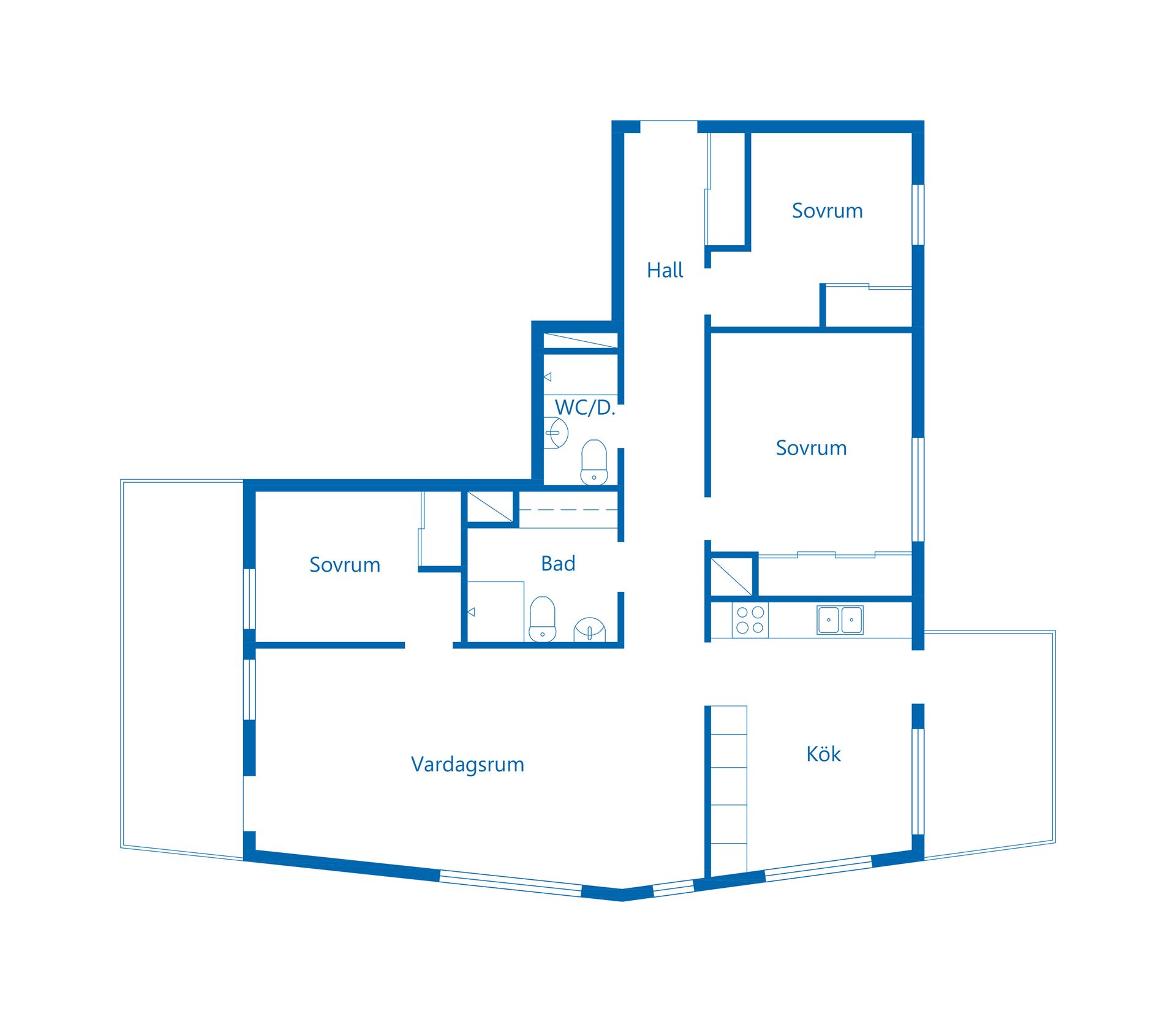 Bostadsrätt, Brännäsgatan 11B, Norrtälje stad - Hamnen, Norrtälje