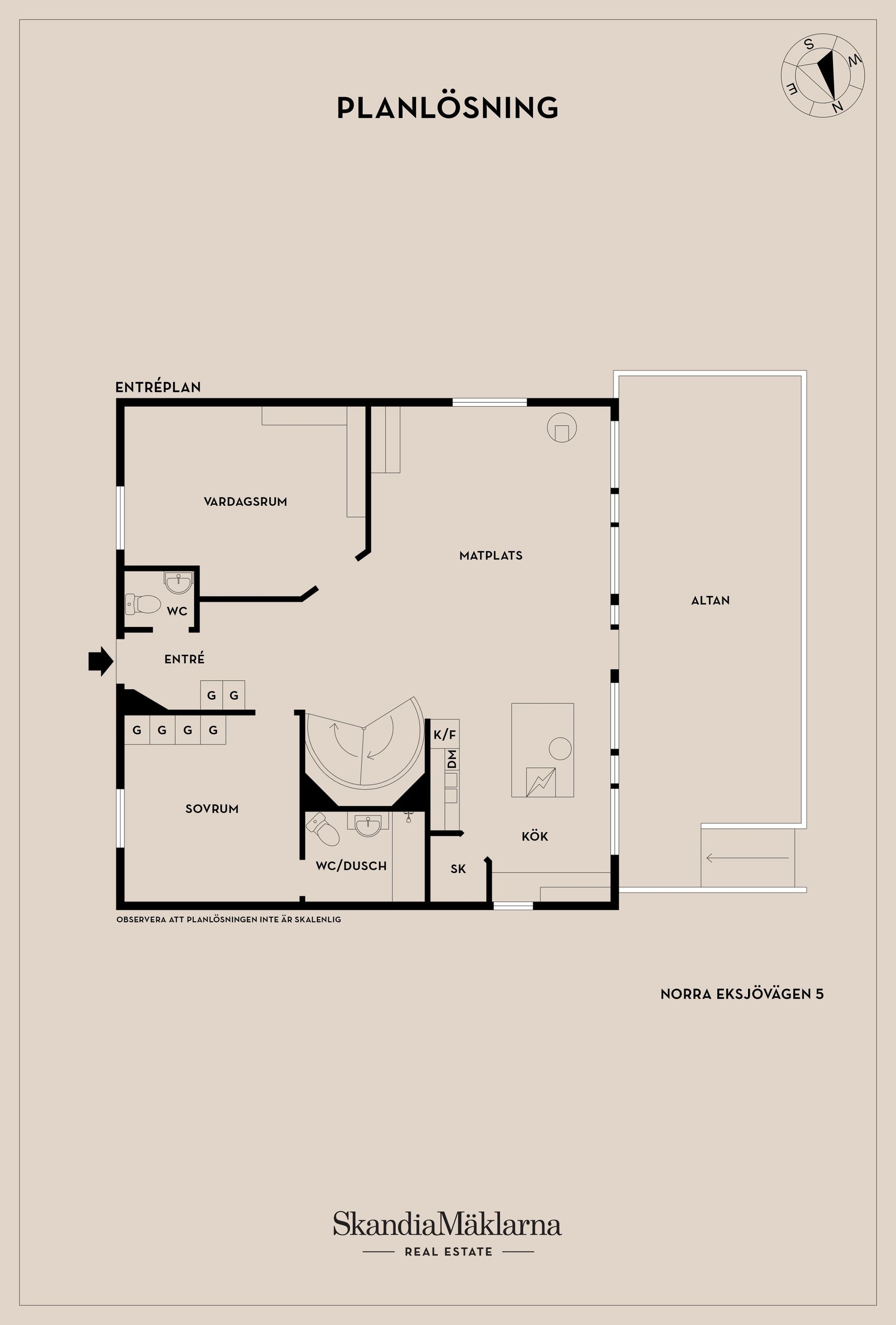 Villa, Norra Eksjövägen 5, Flen