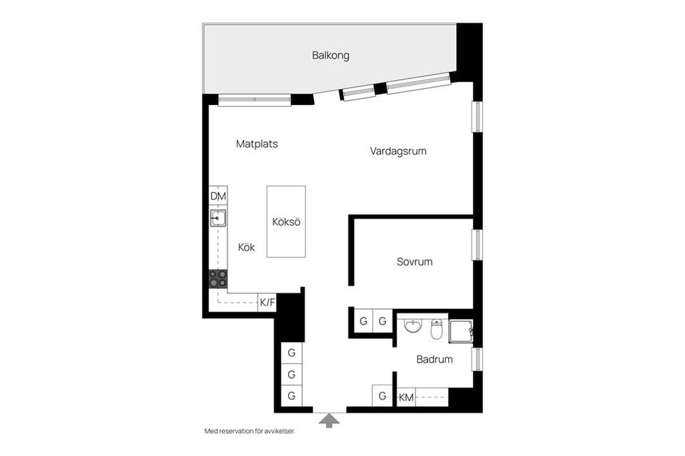 Bostadsrätt, Rorgängargatan 15a, Hammarby Sjöstad, Stockholm