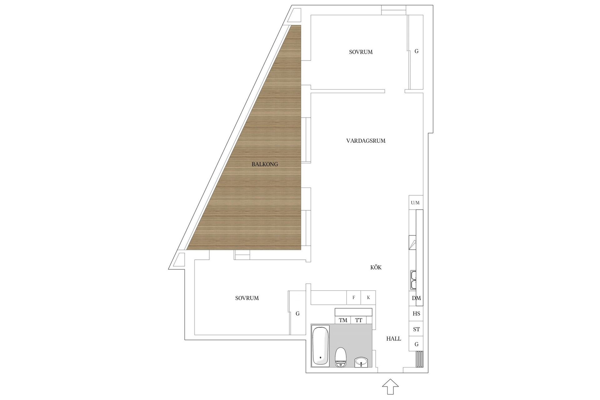 Bostadsrätt, Kvarnbygatan 31, Mölndal - Kvarnbyn, Mölndal