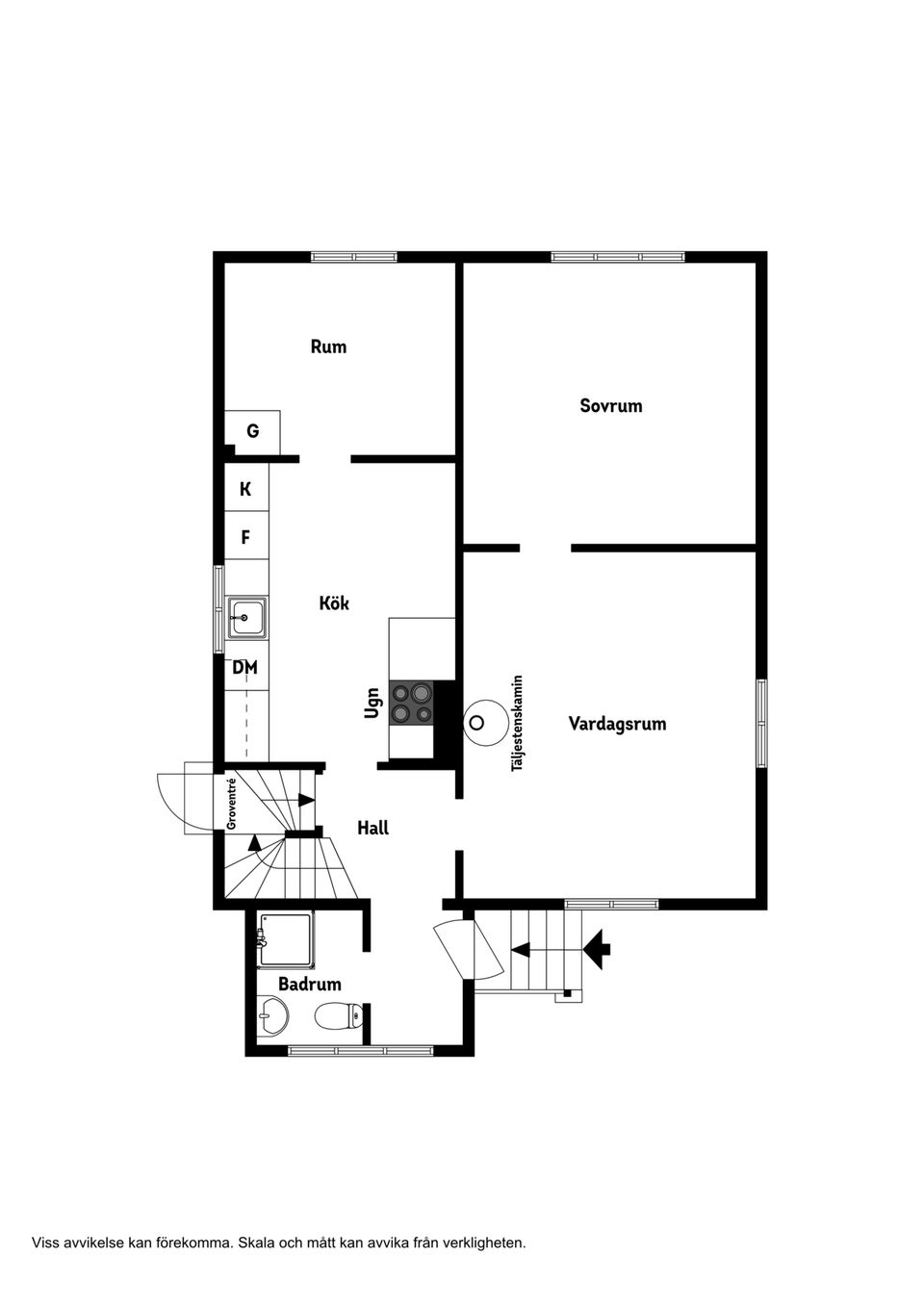 Villa, Bergslagsgatan 13, Smedby, Kristinehamn