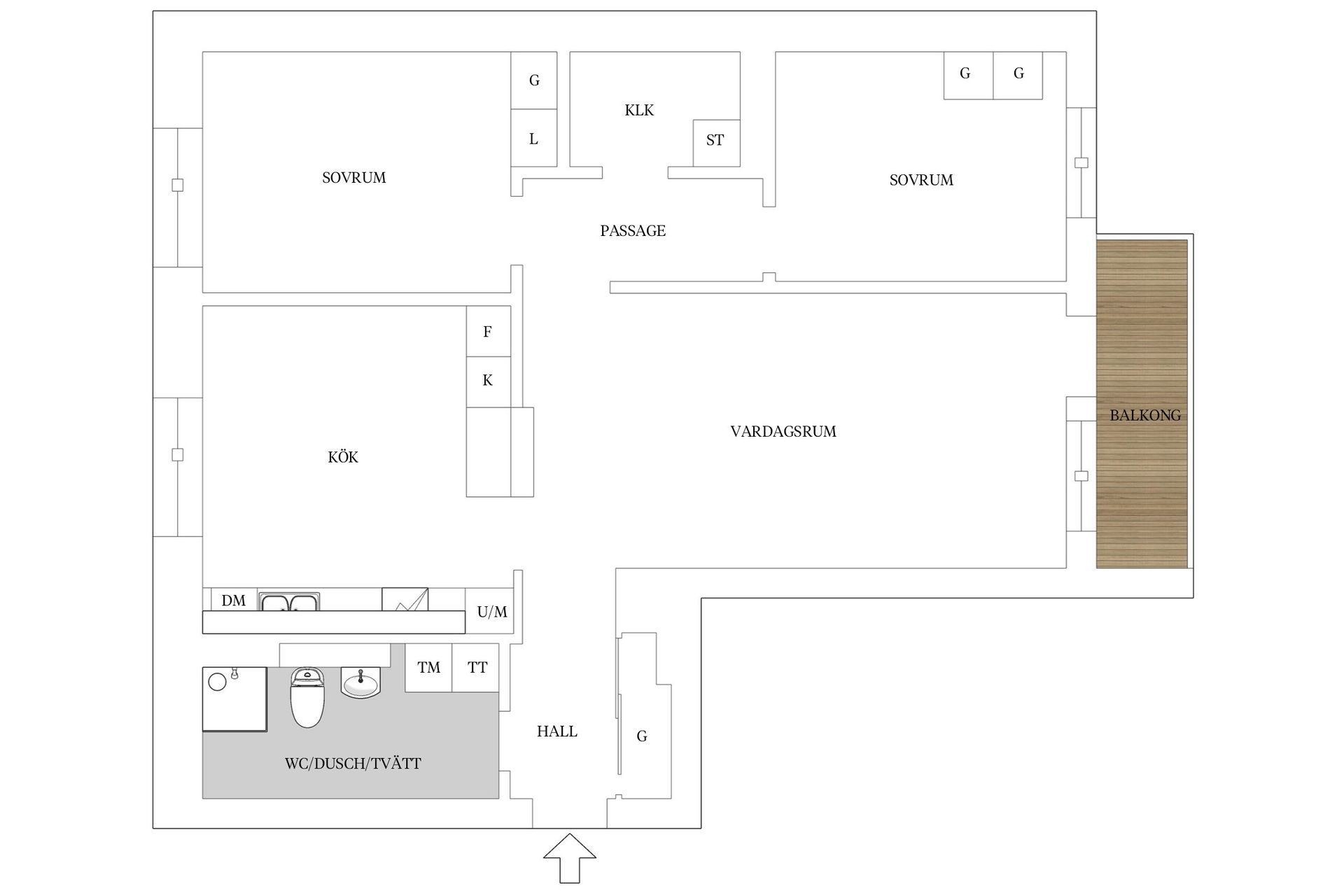 Bostadsrätt, Tomtebobarnens Gata 7, Bromma - Annedal, Stockholm