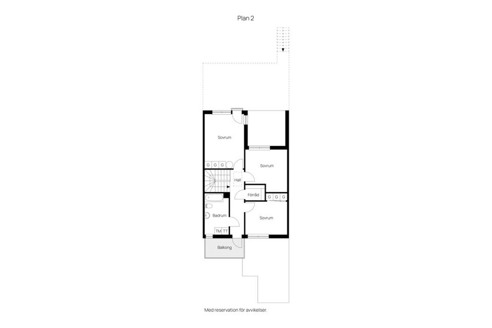 Radhus, Mjälgavägen 101H, Årby, Borlänge