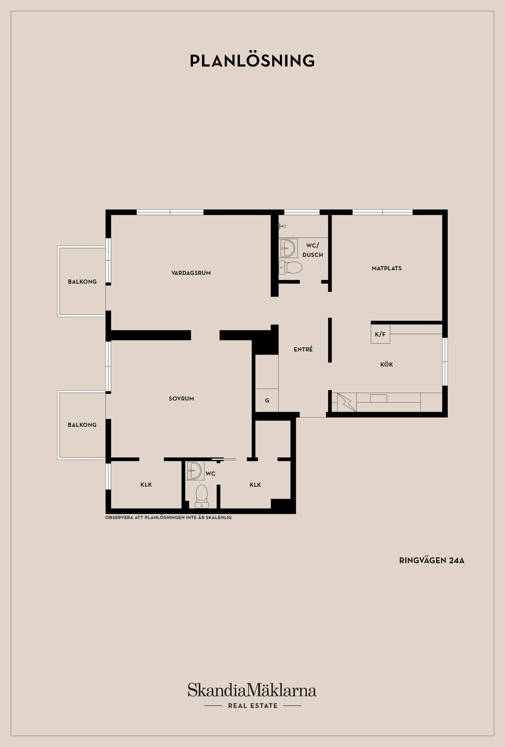 Bostadsrätt, Ringvägen 24A, Mjölby