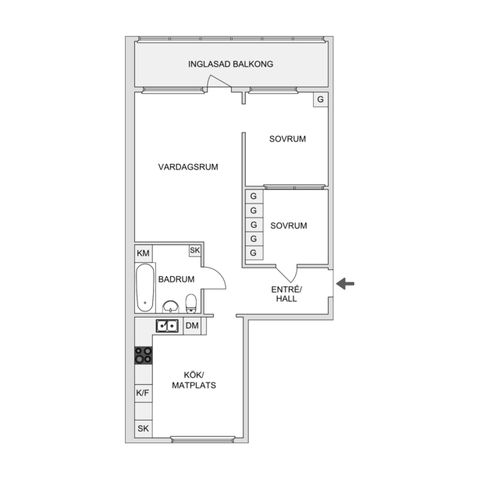 Bostadsrätt, Tvetgatan 197, Tveten, Kungälv