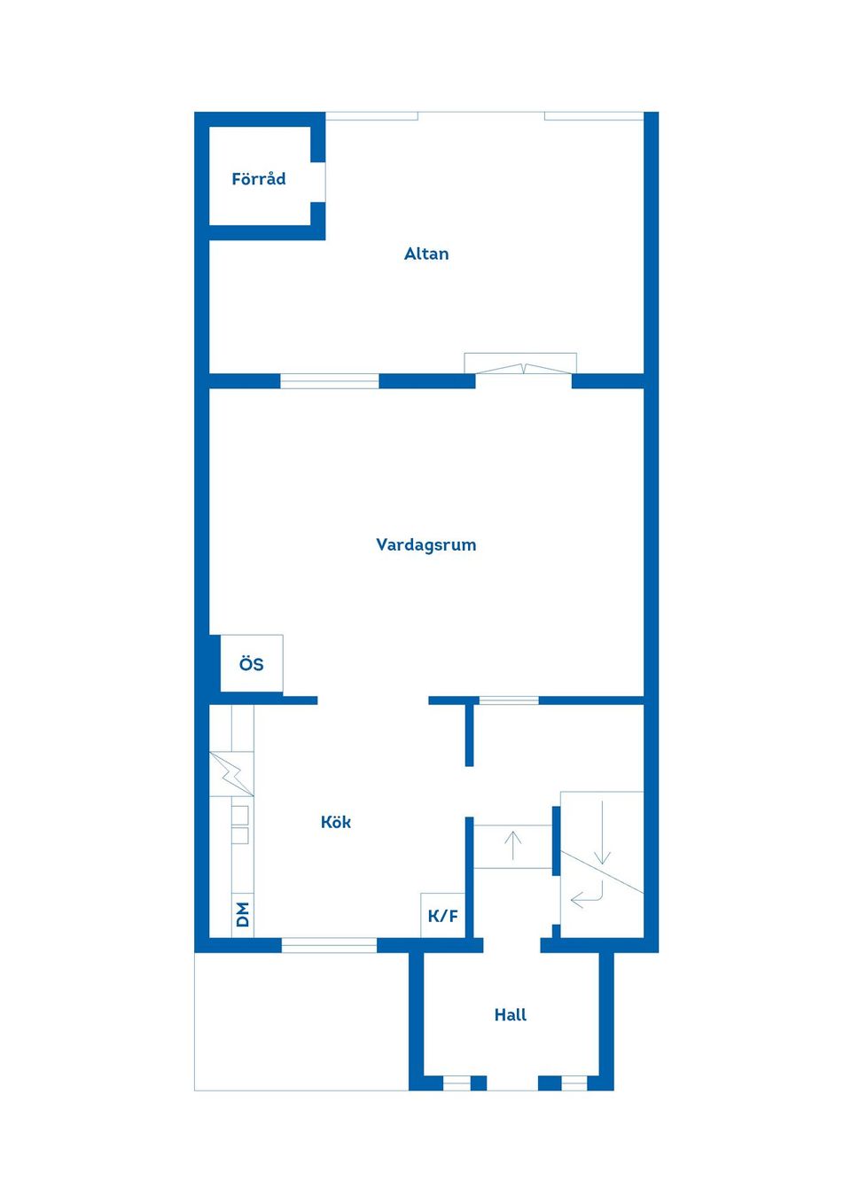 Radhus, Gamla Karlebyvägen 26E, Norra Brännan, Härnösand