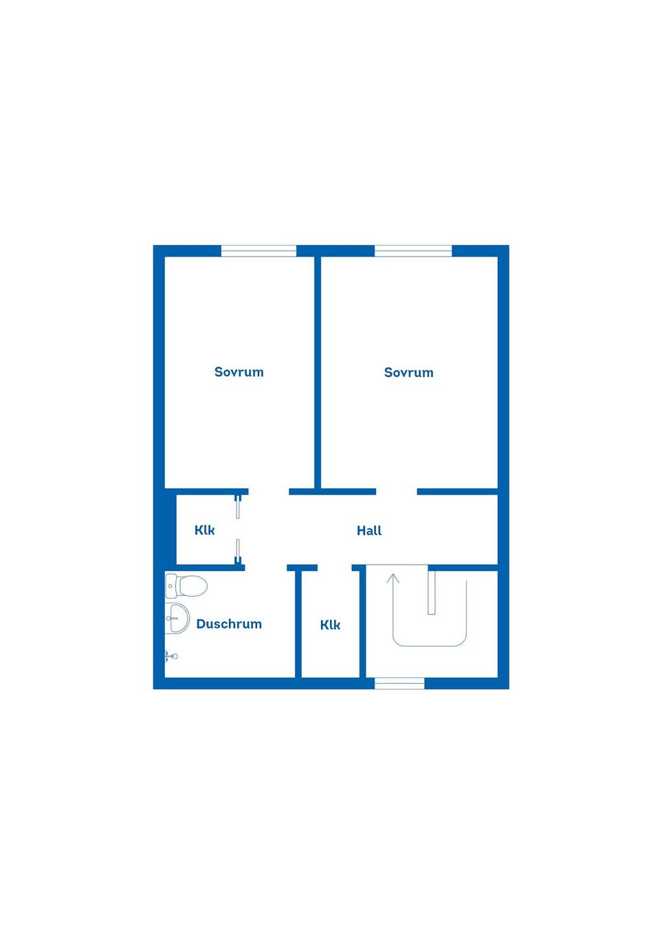 Radhus, Gamla Karlebyvägen 26E, Norra Brännan, Härnösand