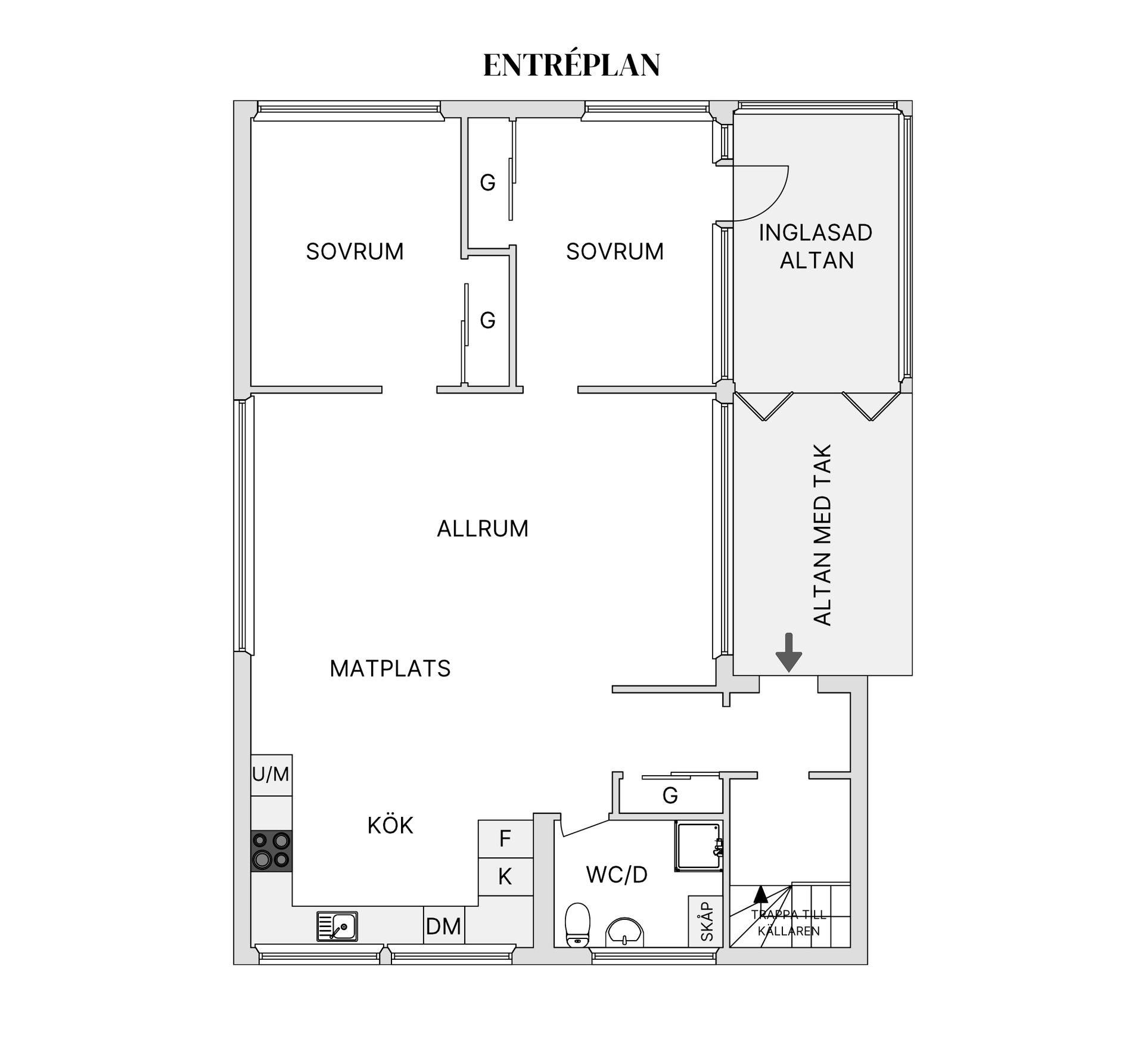 Villa, Mustagatan 18E, Karsdal, Värnamo