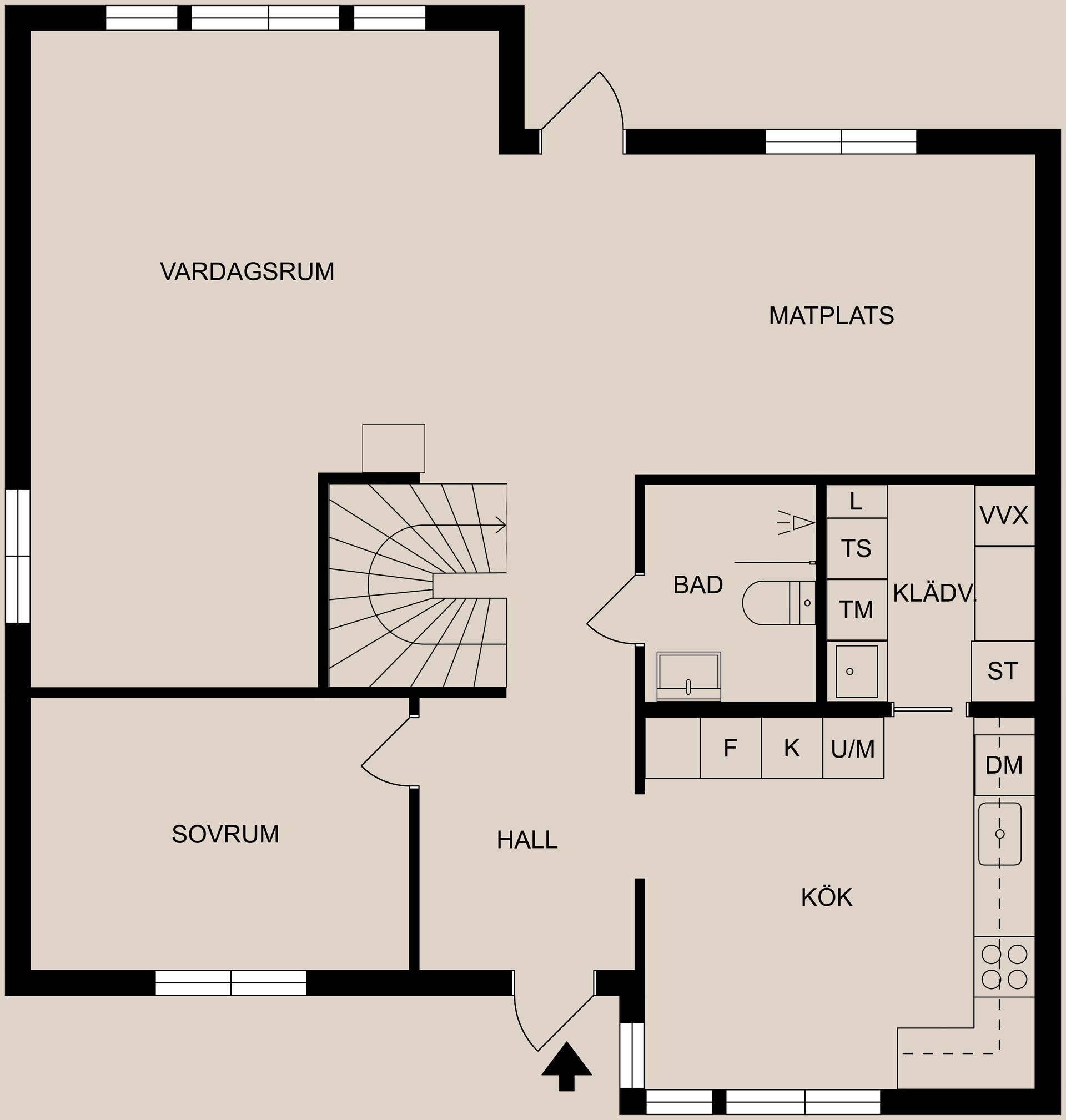 Villa, Rågången 24, Sandbyhov, Norrköping