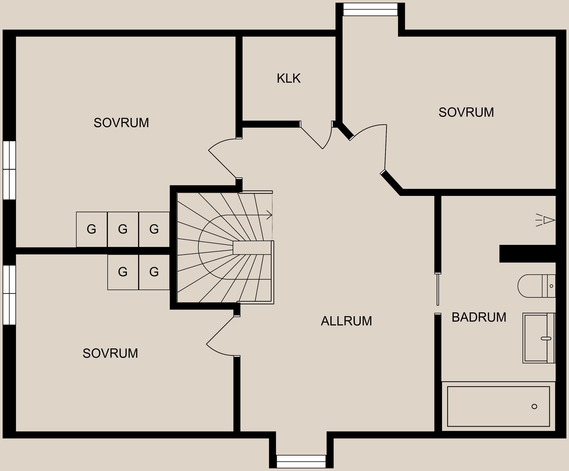 Villa, Rågången 24, Sandbyhov, Norrköping