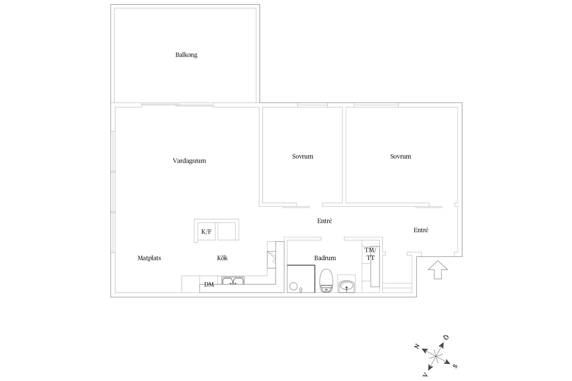 Bostadsrätt, Ramnavägen 33, Parkstaden, Borås