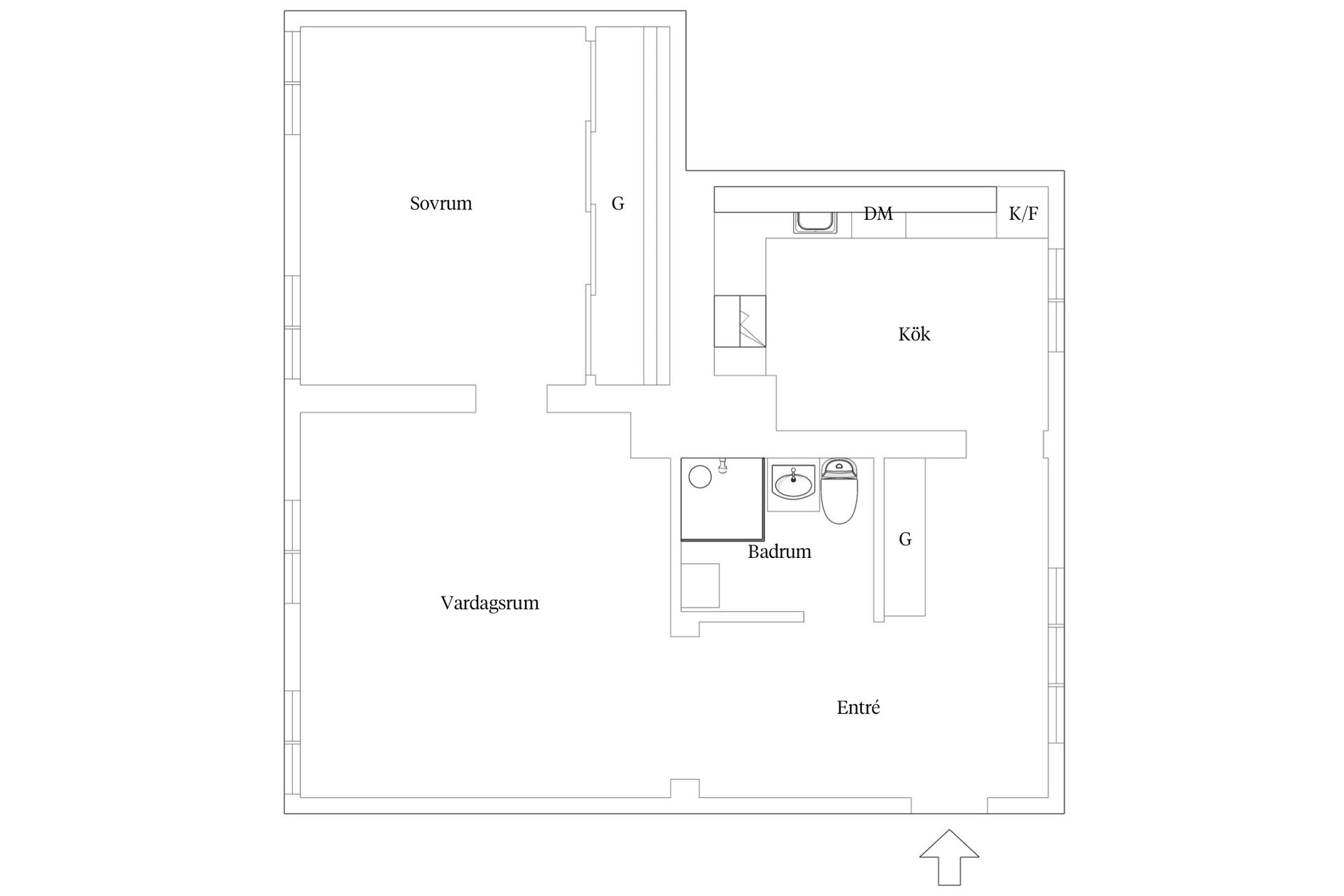 Bostadsrätt, Södra Storgatan 17, Helsingborg - Centrum, Helsingborg