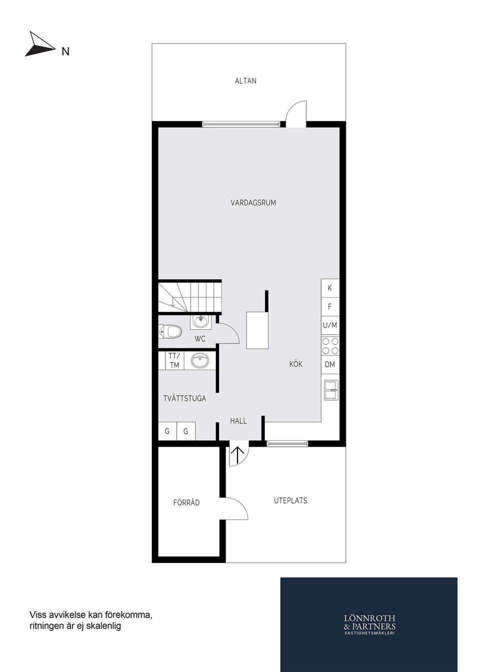 Radhus, Älggårdsvägen 26B, Mörtnäs, Värmdö