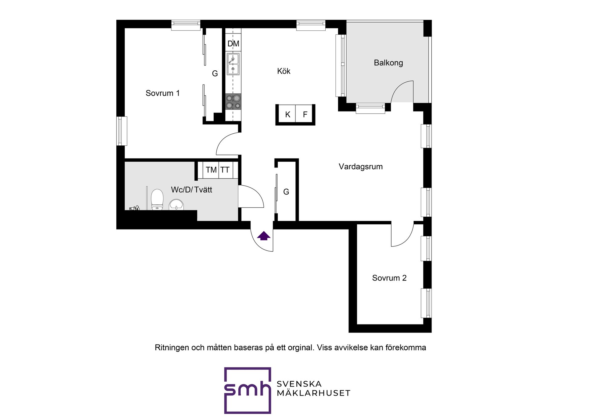 Bostadsrätt, Dartanjangs Gata 14, Bromma / Annedal, Stockholm