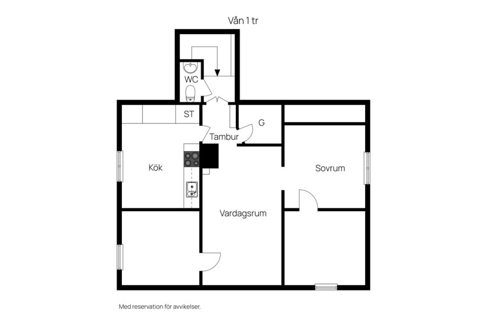 Villa, Augustenborgsvägen 7, Åby, Norrköping