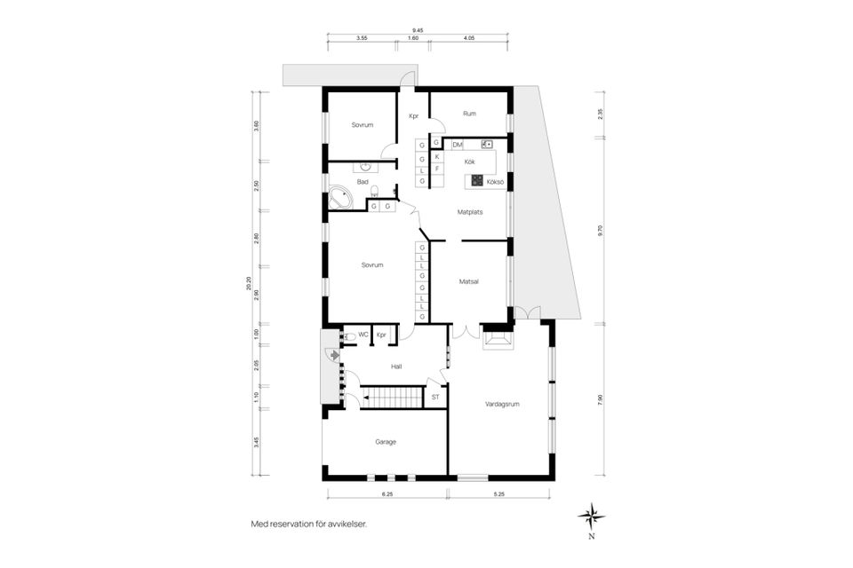 Villa, Garverivägen 3, Hällingsjö, Härryda