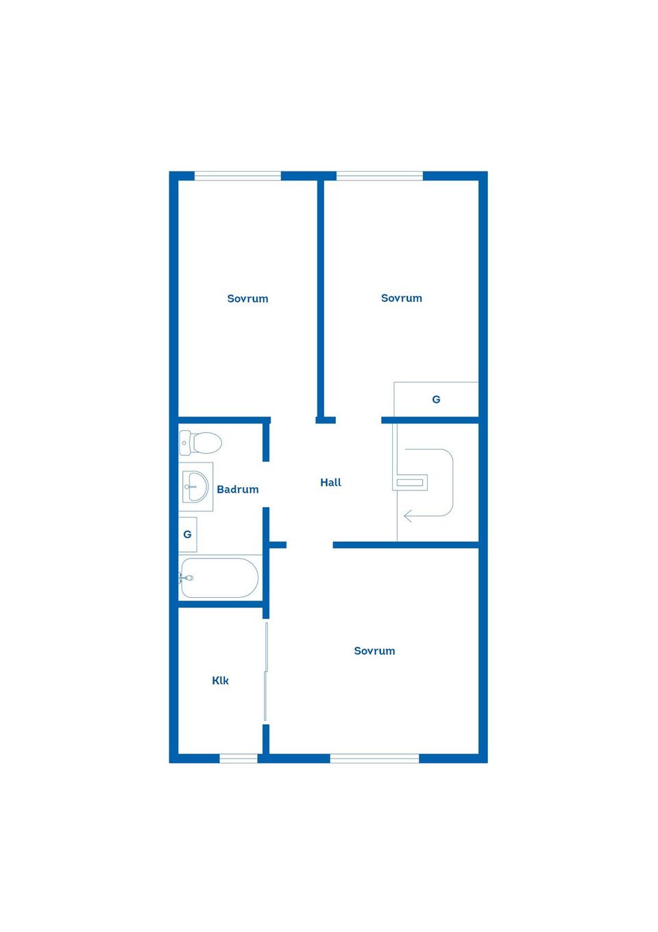 Bostadsrätt, Kjerattvägen 7, Sandarne, Söderhamn