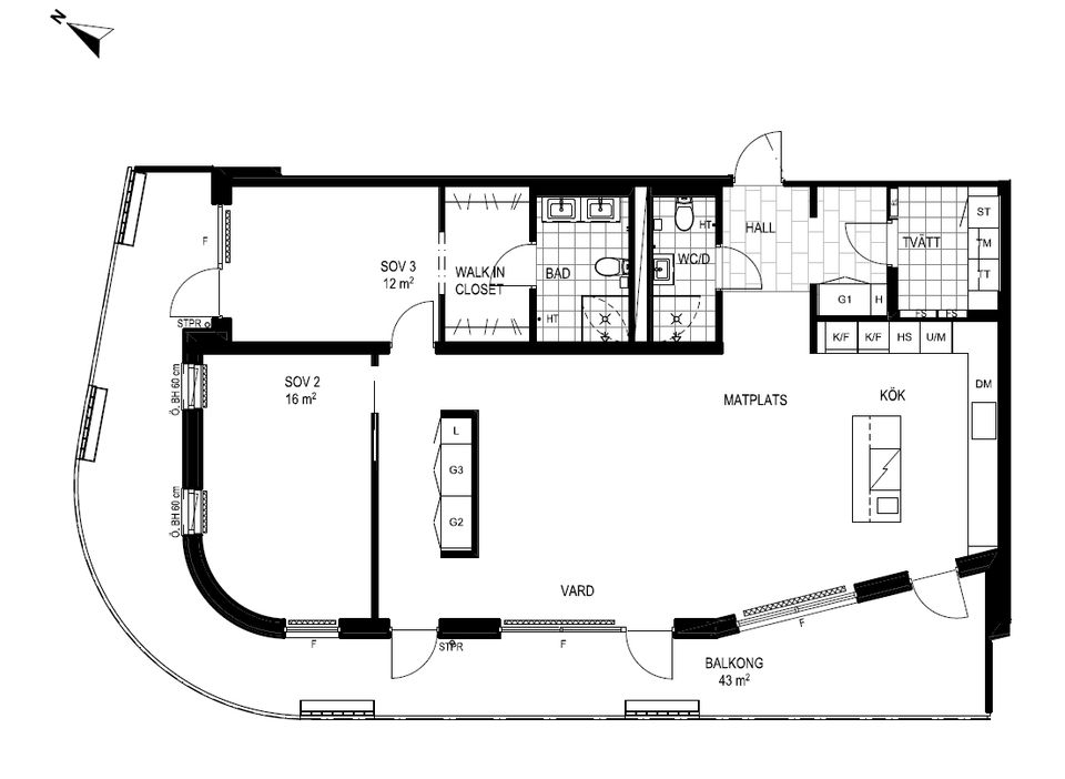 Bostadsrätt, Östra Älvgatan 12, Citadellskajen, Malmö
