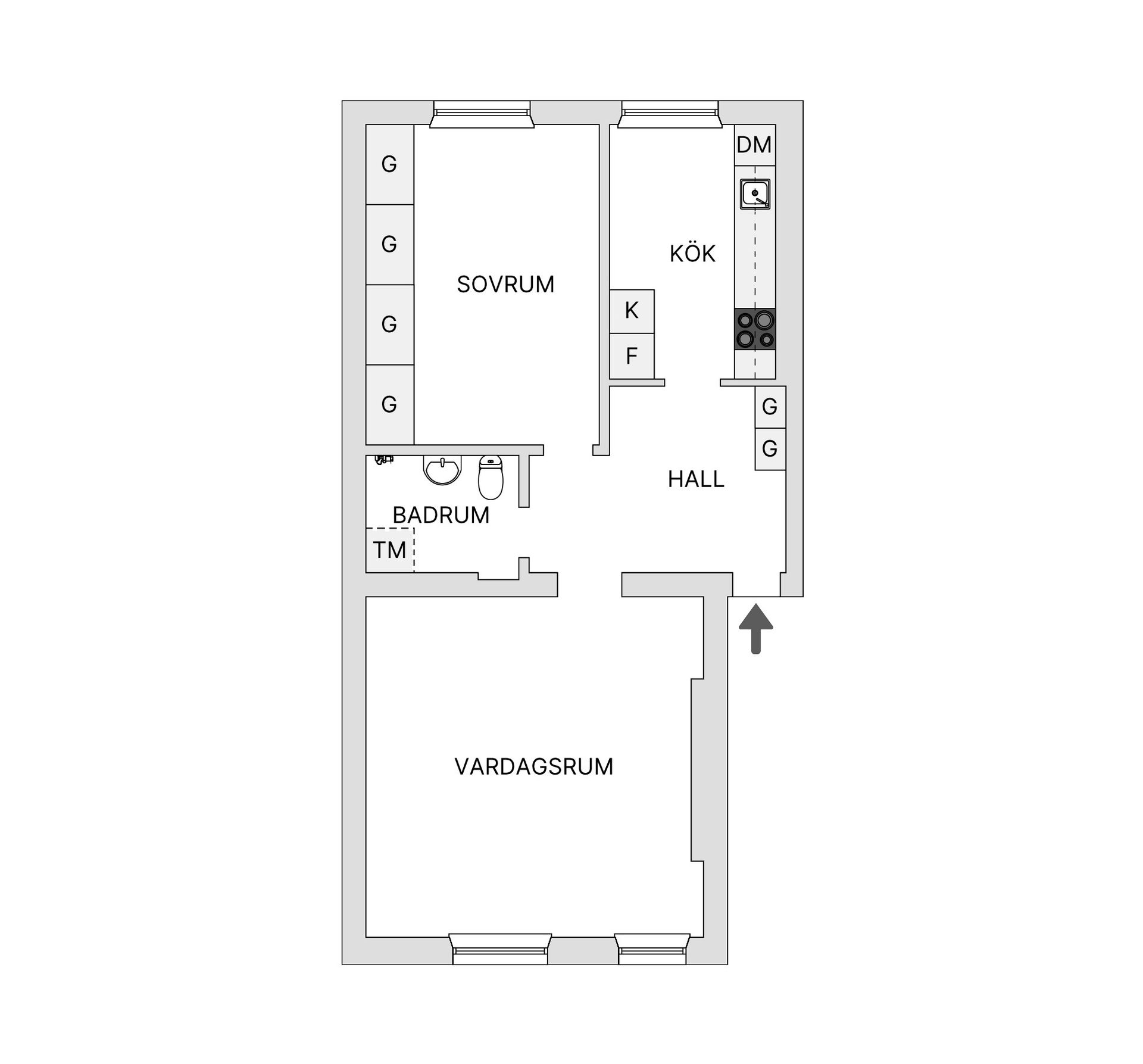 Bostadsrätt, Ölandsgatan 49C, Södermalm - Skanstull, Stockholm