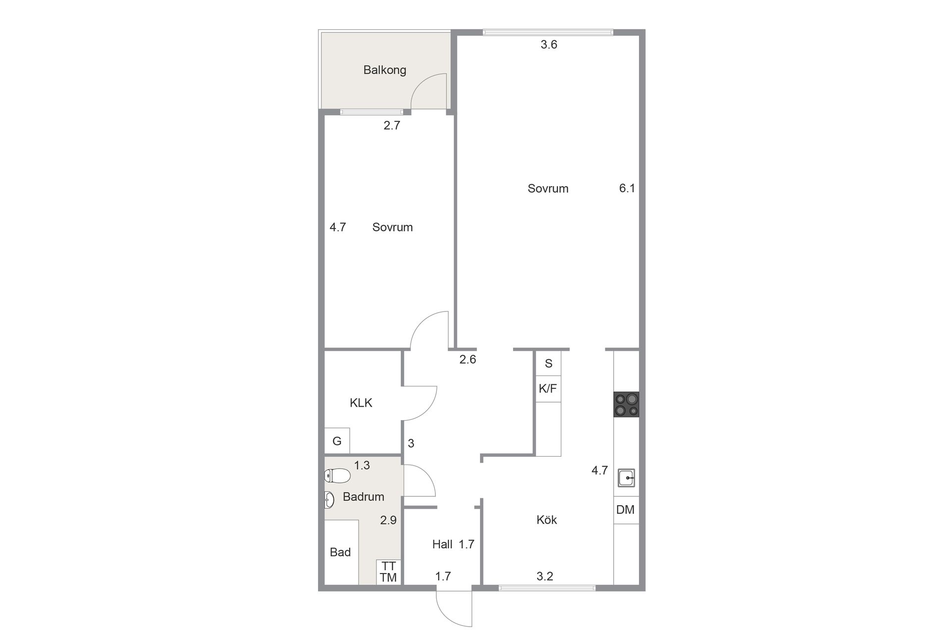 Bostadsrätt, Bergkullevägen 299, Sylte, Trollhättan