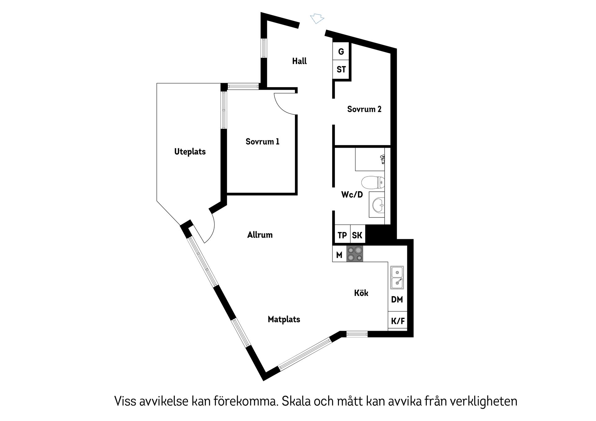 Bostadsrätt, Sandhamnsgatan 22, 2 tr, Gärdet, Stockholm