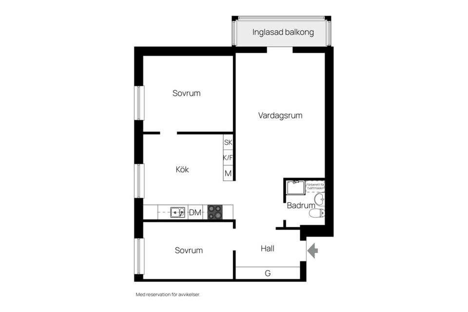 Bostadsrätt, Rekylgatan 2, Haga, Västerås