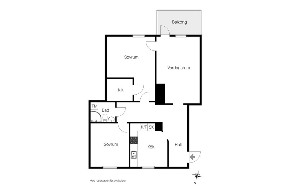 Bostadsrätt, Göteborgsvägen 5b, Sjömarken, Borås