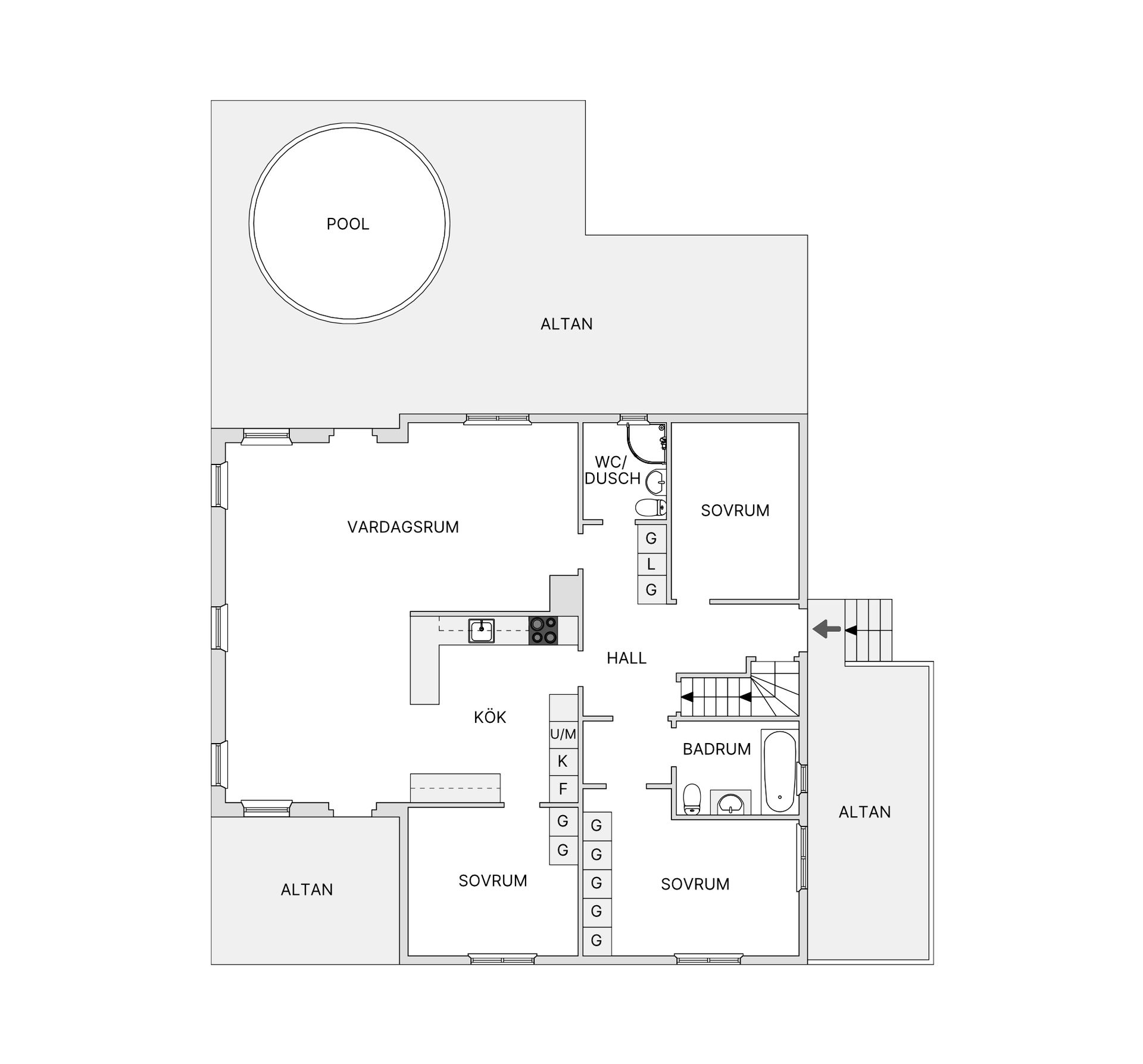 Villa, Skolvägen 13, Rimforsa, Kinda