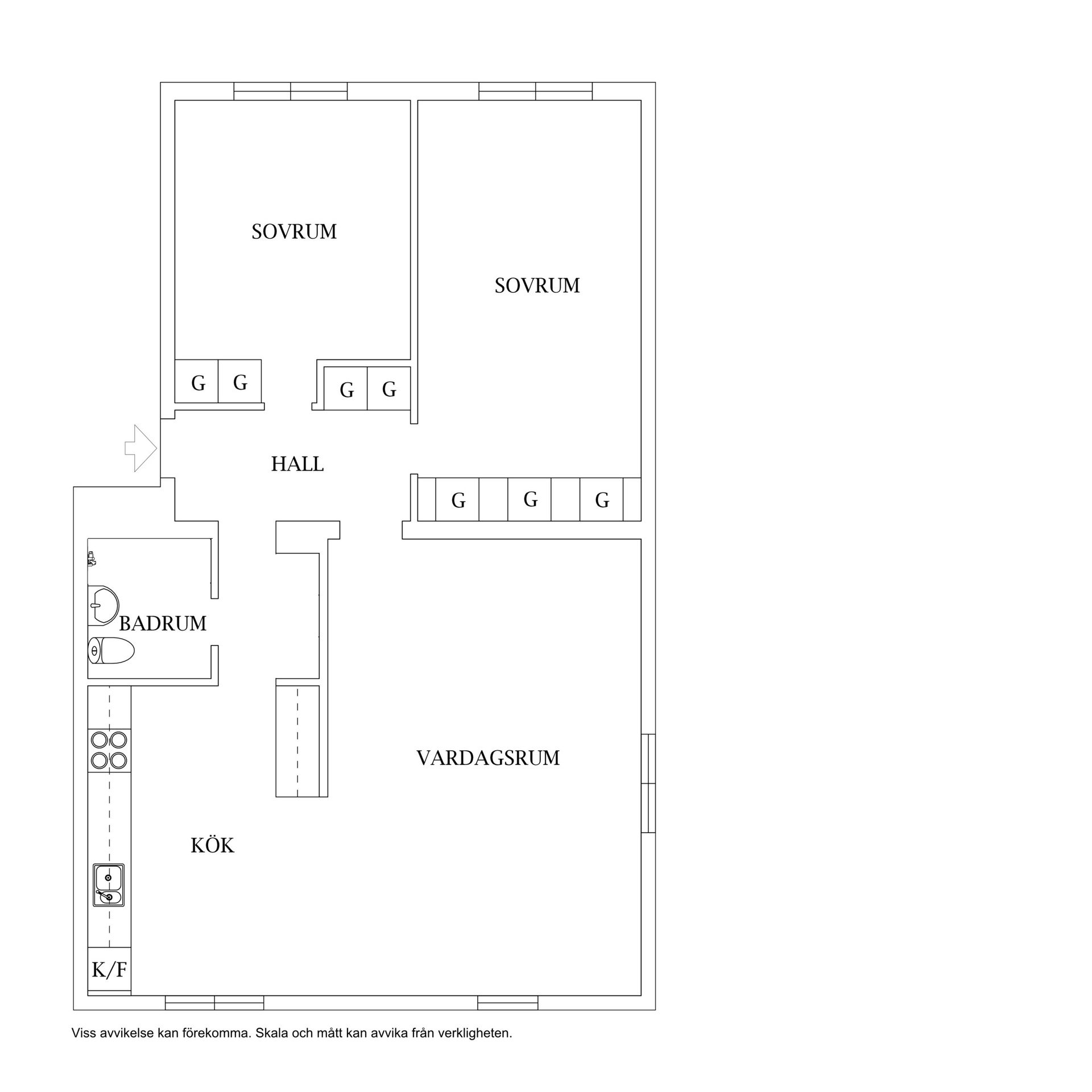 Bostadsrätt, Teknikergatan 7, Skurholmen, Luleå