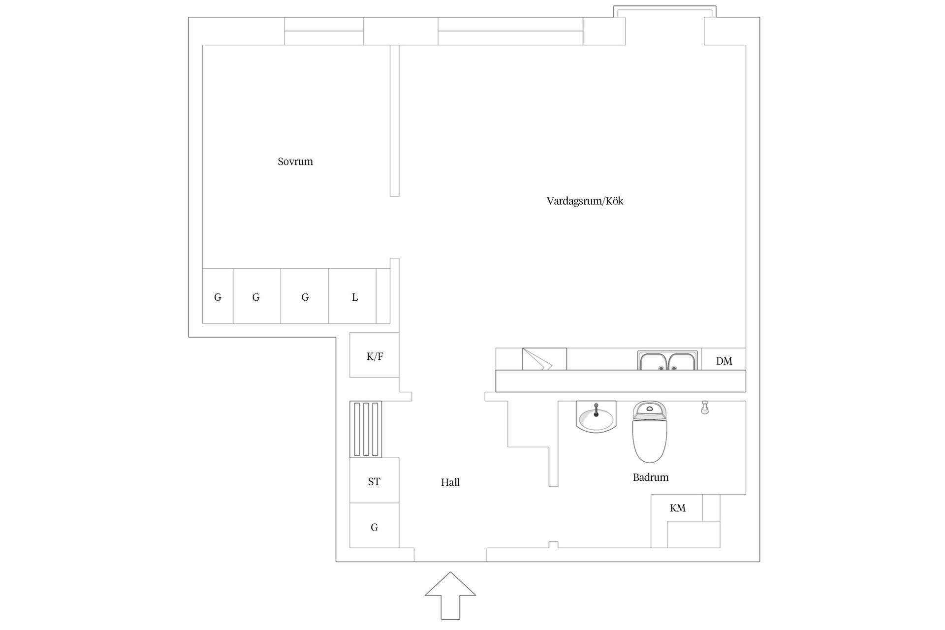 Bostadsrätt, Emils gata 9, vån 5/5, Bromma - Annedal, Stockholm