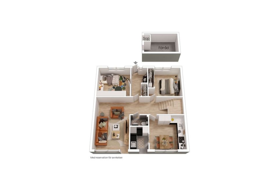Radhus, Stinsvägen 123, Hovsta, Örebro