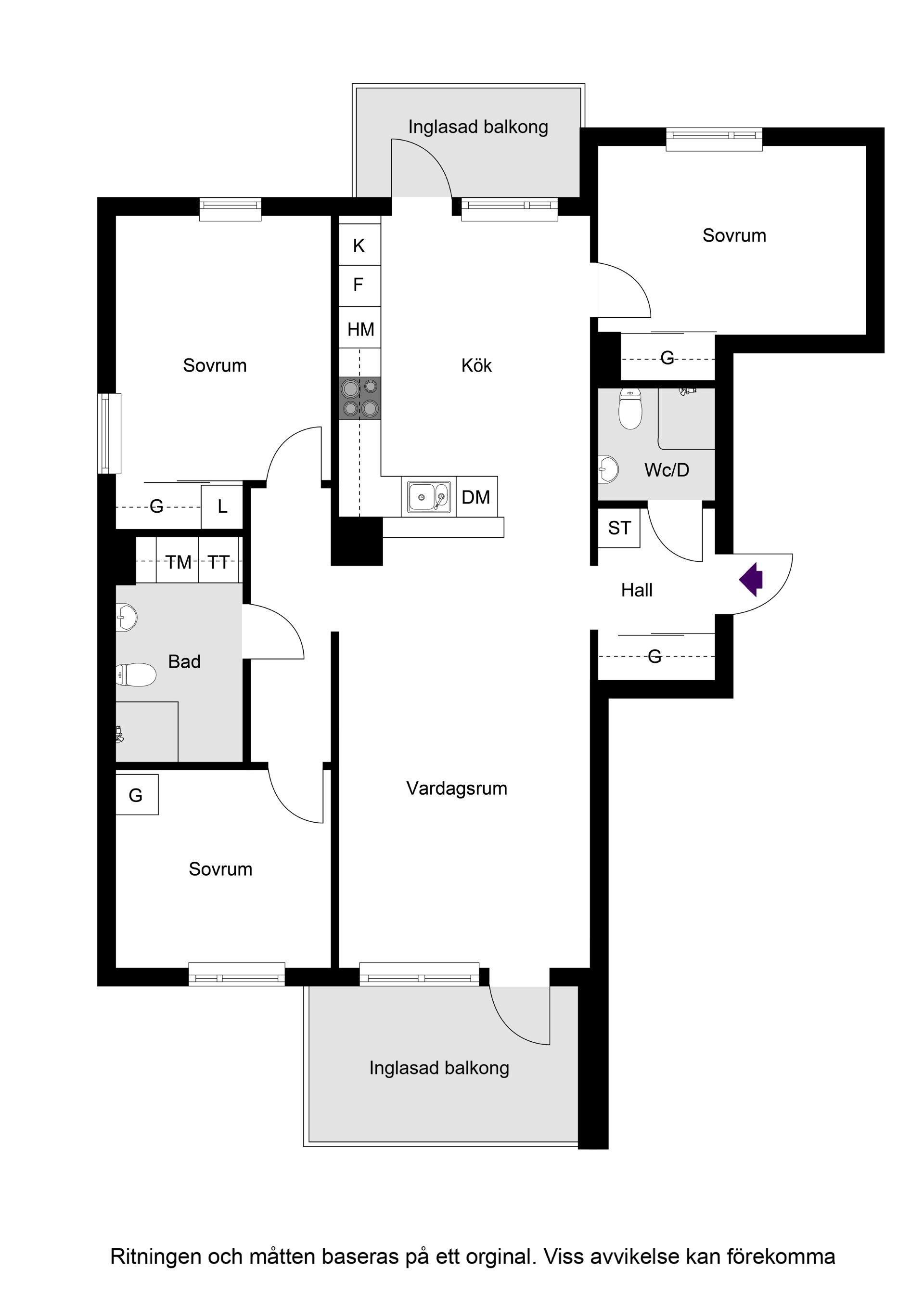 Bostadsrätt, Grindtorps skolgränd 22, Täby Centrum, Täby