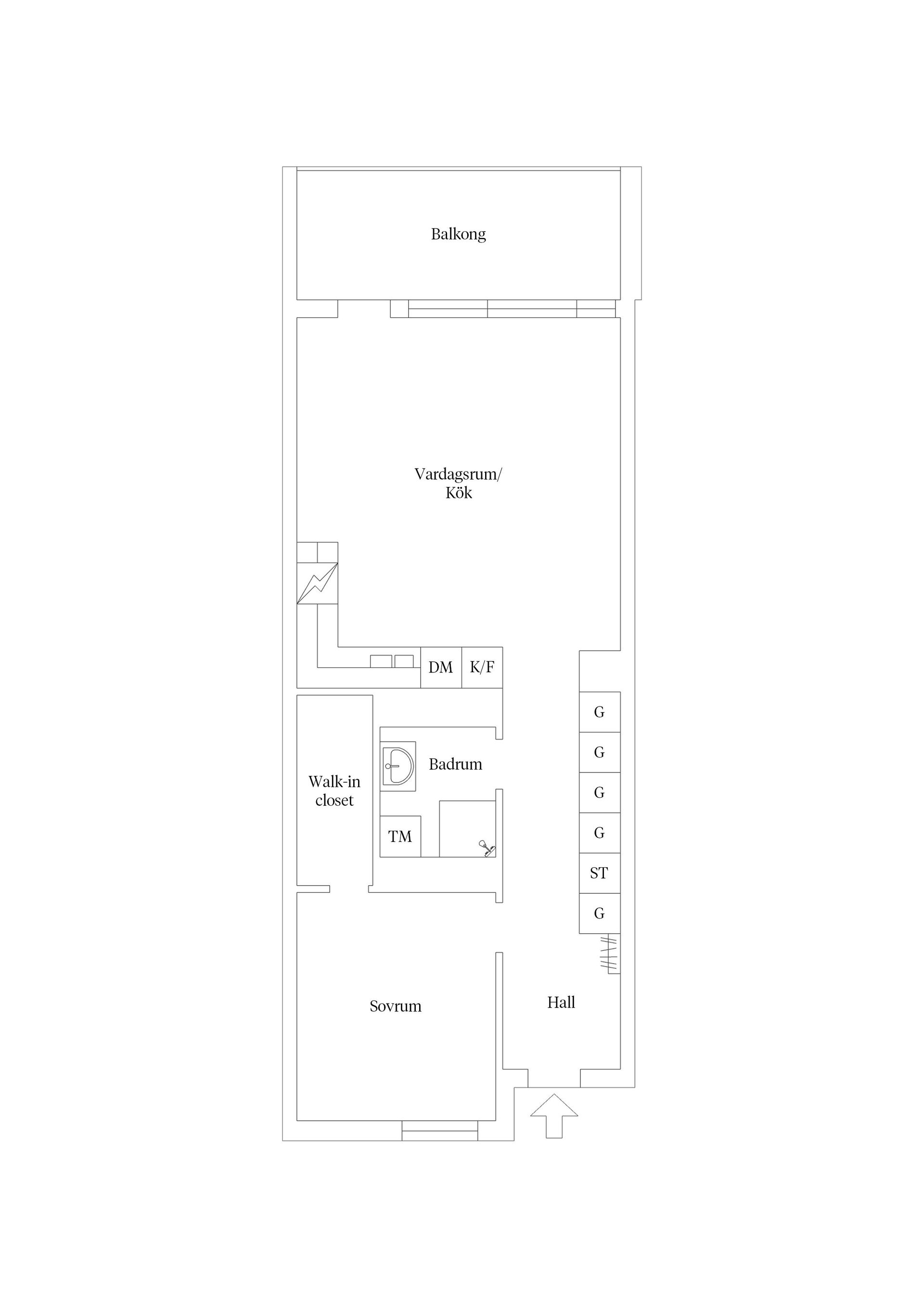 Bostadsrätt, Bures gata 25, Hyllie, Malmö