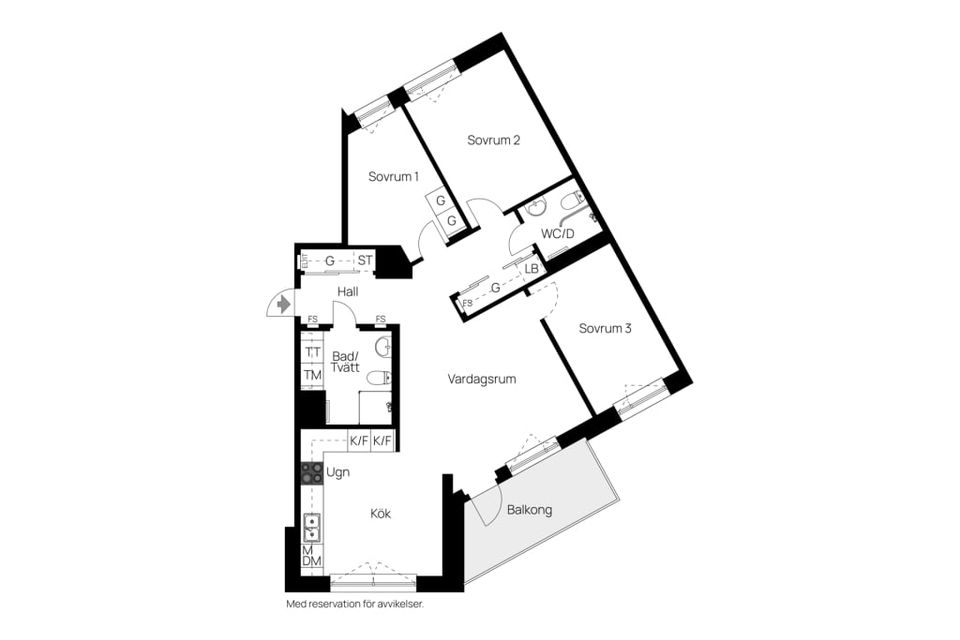 Bostadsrätt, Tvåtaktsvägen 8, Nacka Strand, Nacka