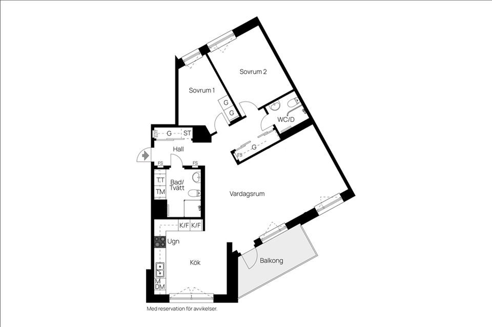 Bostadsrätt, Tvåtaktsvägen 8, Nacka Strand, Nacka
