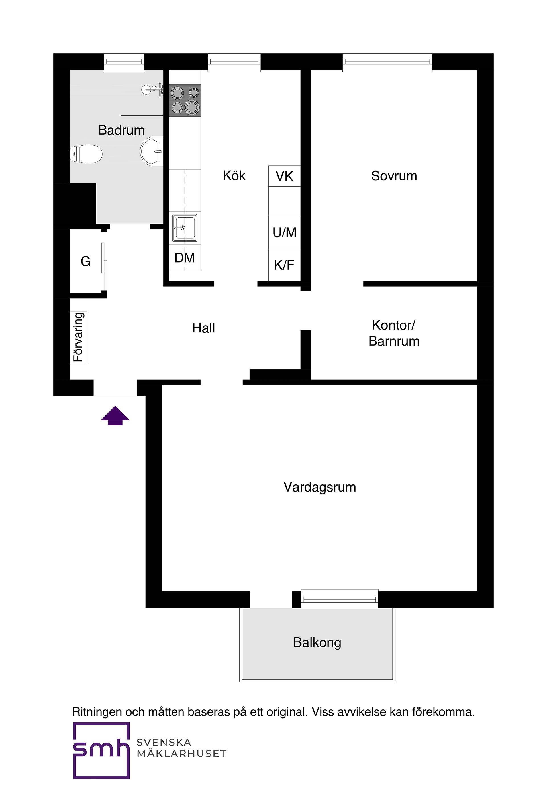 Bostadsrätt, Karmstolsvägen 11, Enskede - Gubbängen, Stockholm
