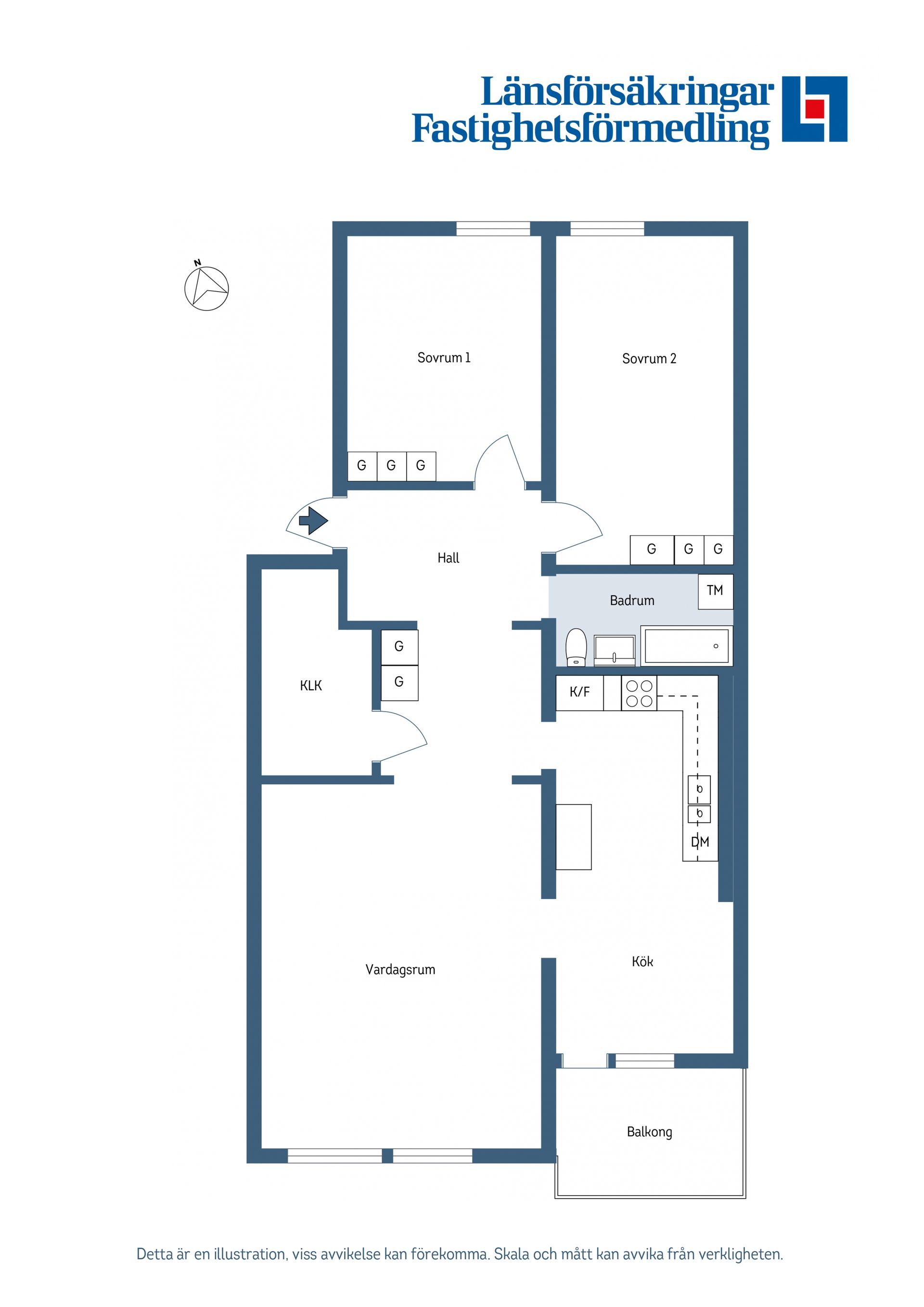 Bostadsrätt, Ekuddsvägen 13, 2 tr, Ekudden, Nacka